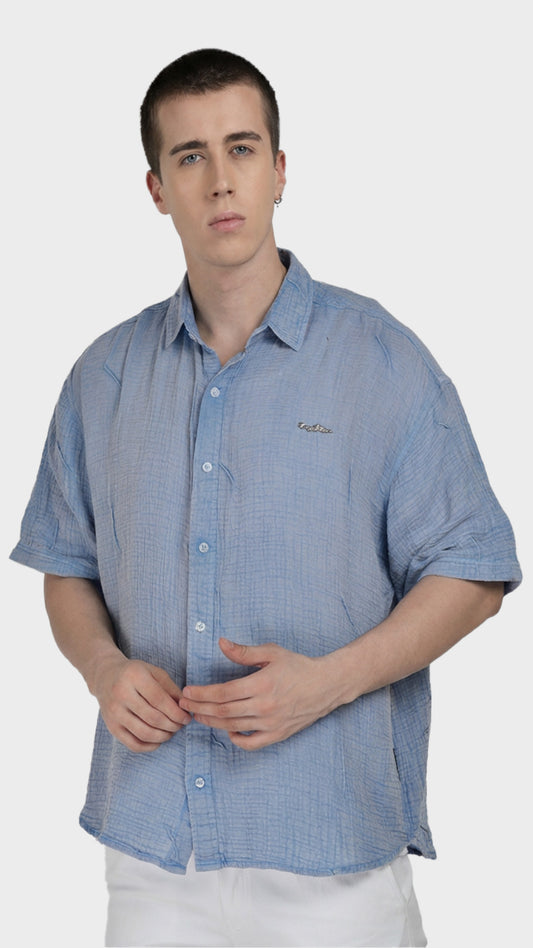 DOUBLE CLOTH SHIRT