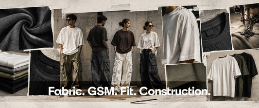 What Makes a T-Shirt Premium? Fabric, GSM, Fit & Construction Explained