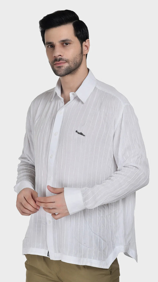 PIN TUCKS FULL SHIRT